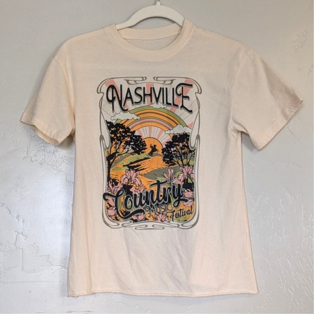 Nashville Country Music‎ Festival Tshirt Womens XS Concert Music